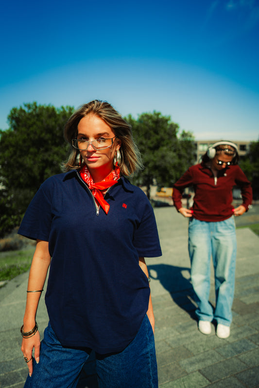 VIBE POLO's with Zipper